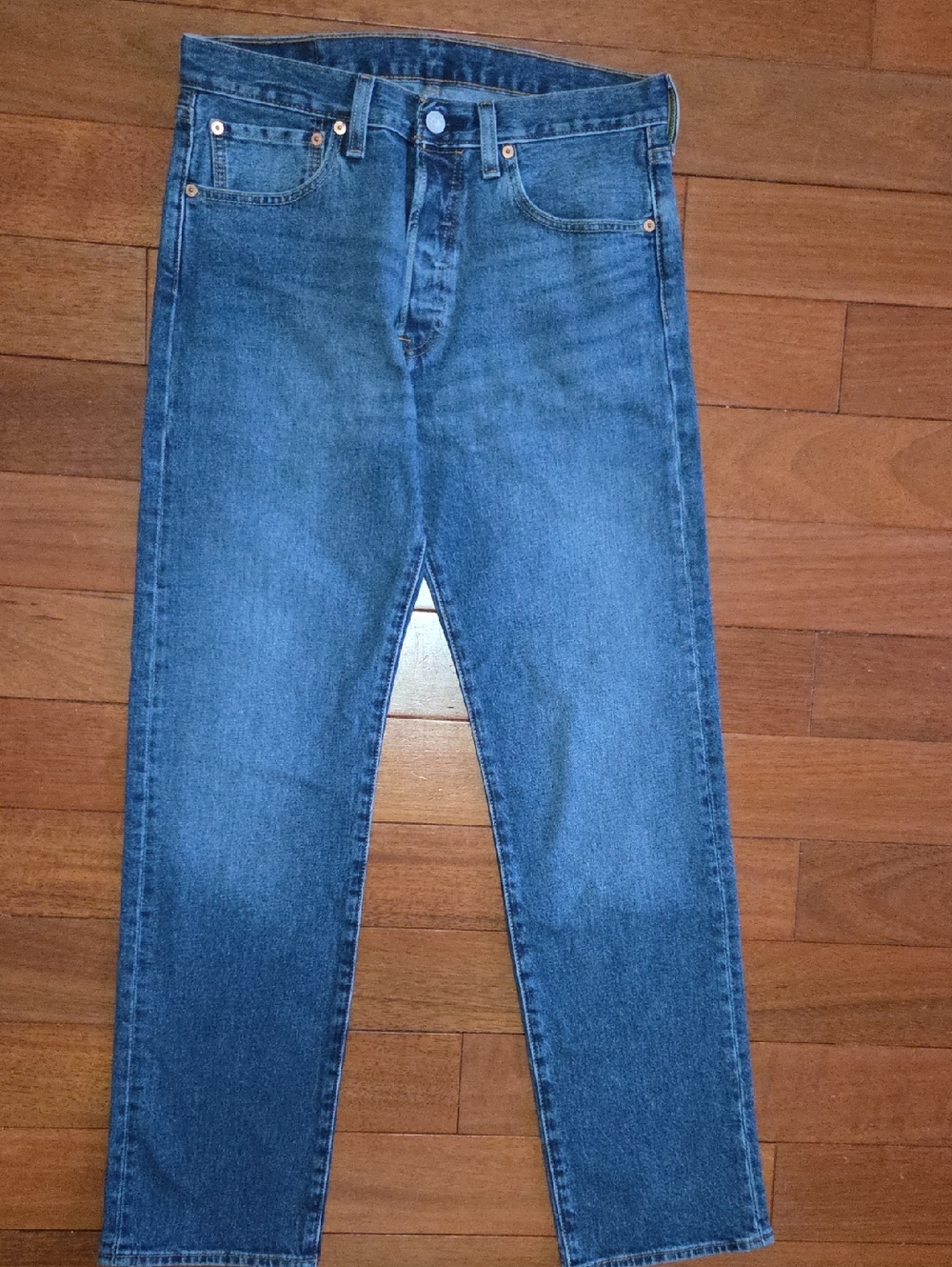 Levi's Men's Straight Jeans in Blue Denim SIZE W31/L32